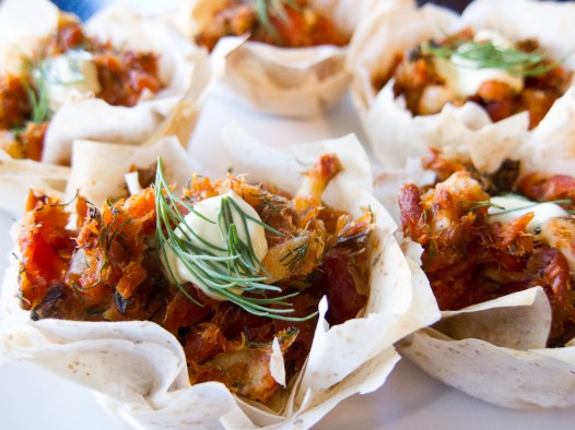 salmon tarts